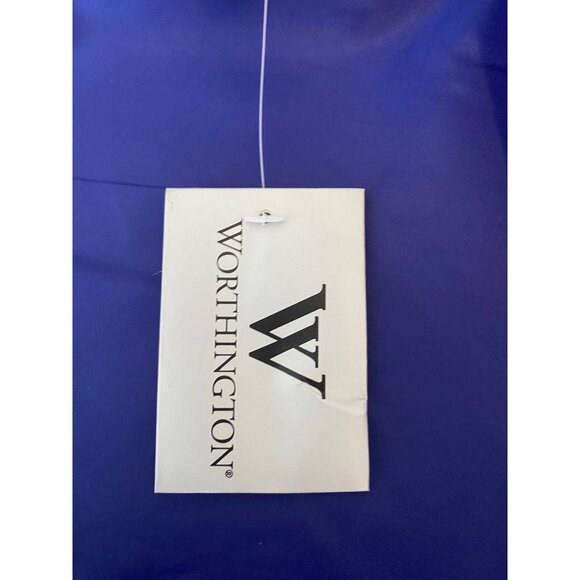 NWT Worthington Black Button-Front Blazer Jacket Medium - Picture 6 of 15